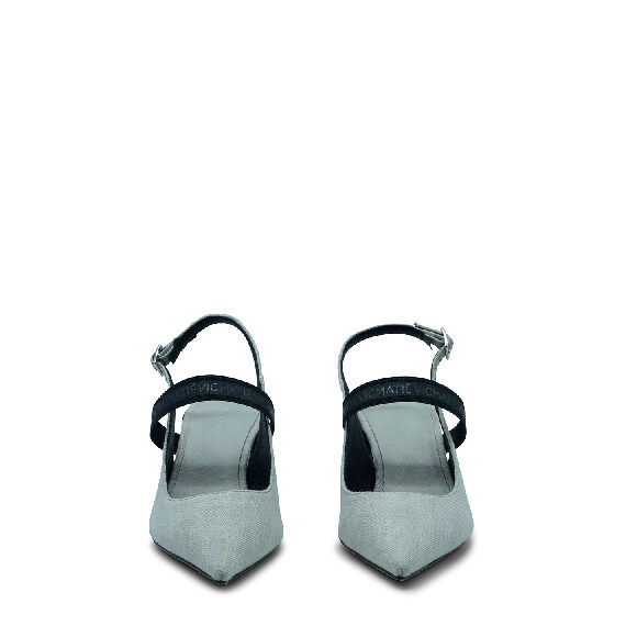 Slash  chanel in denim stone lavato sabbia