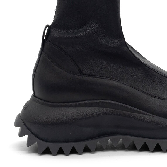 D22 Running-Stivaletto nero